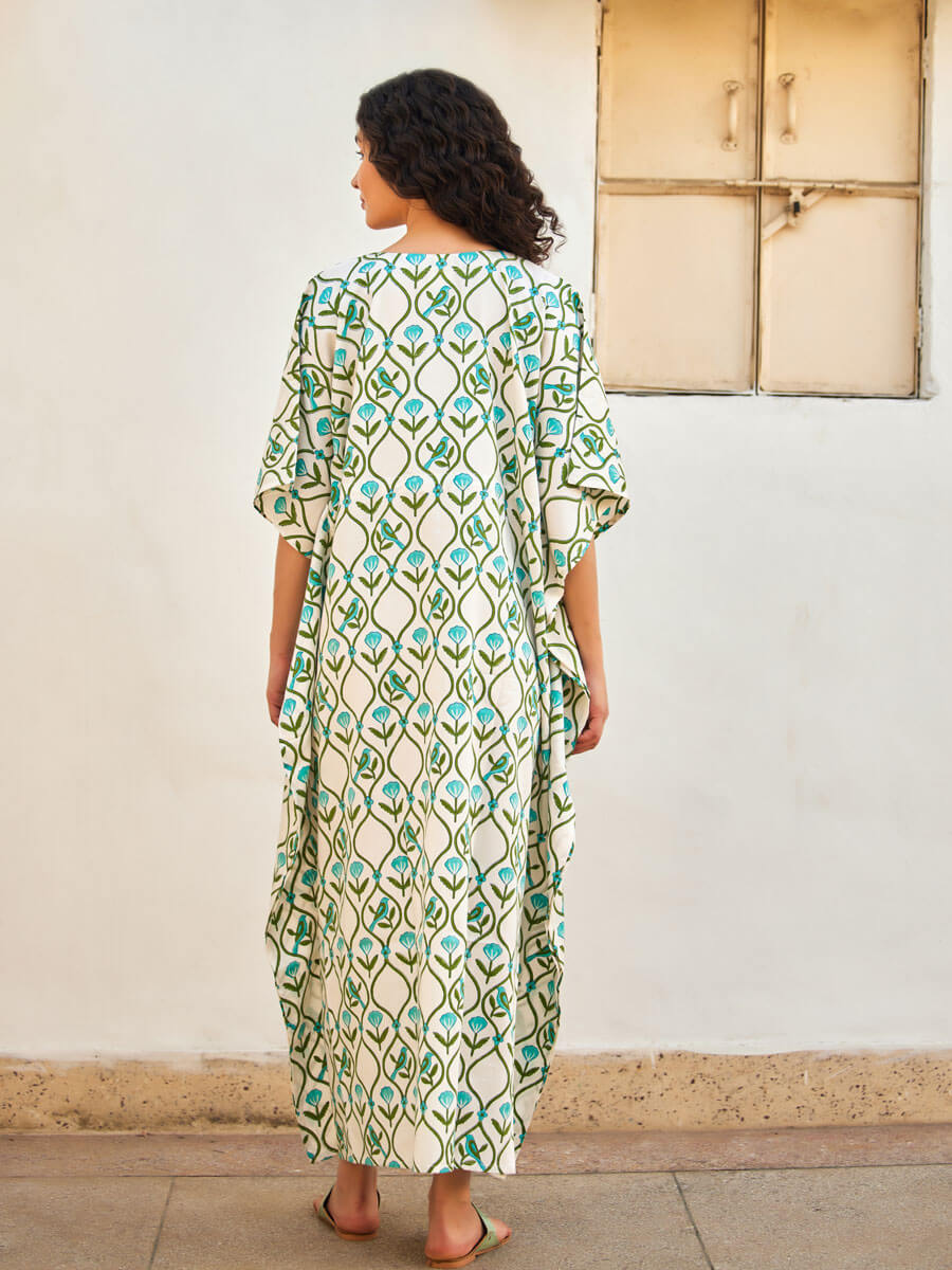 Aangan Cotton Kaftan