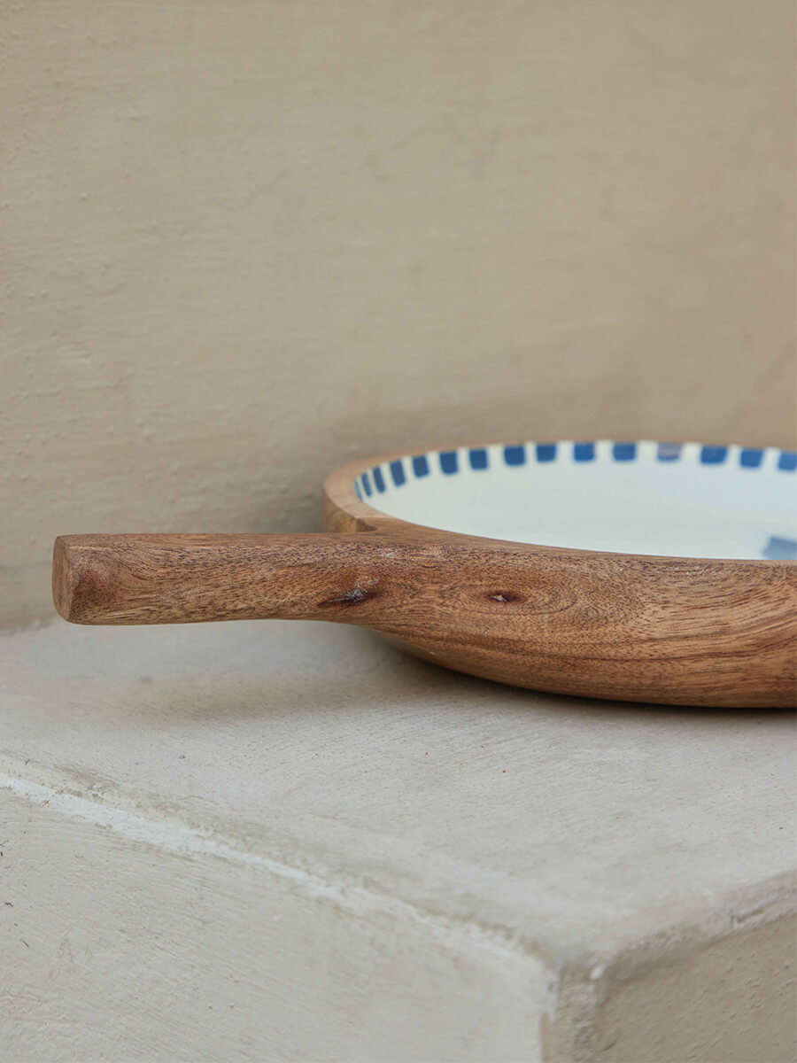 Bloom Wooden Platter
