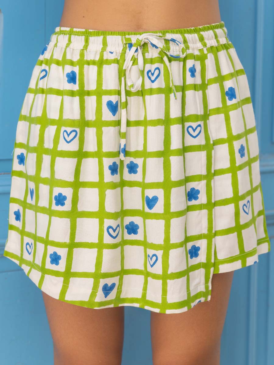 Brittany Hand Block Printed Co-ord Set