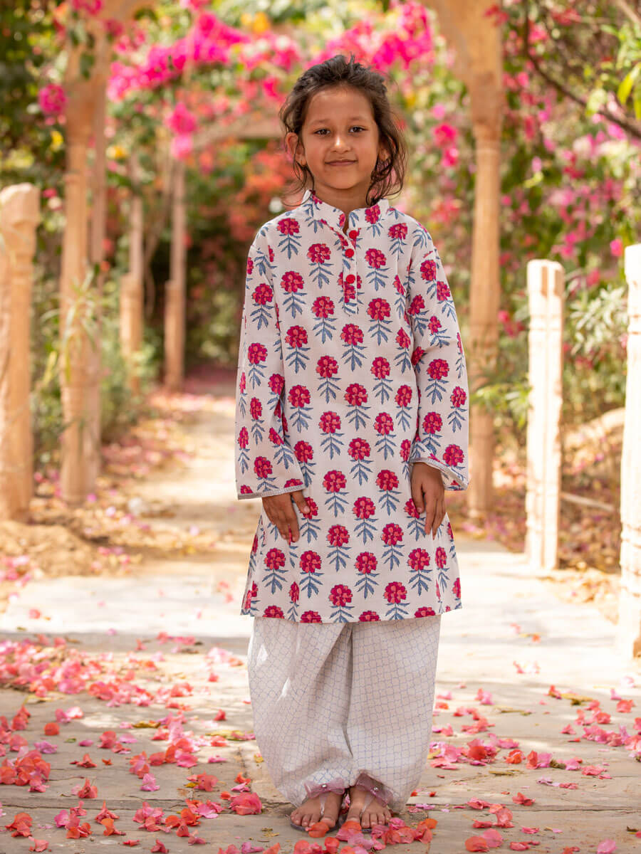 Set of 3 - Baagh Cotton Salwar Kameez Set