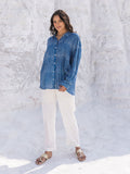 Set of 2 - Orion Dabu Indigo Shirt and Pants