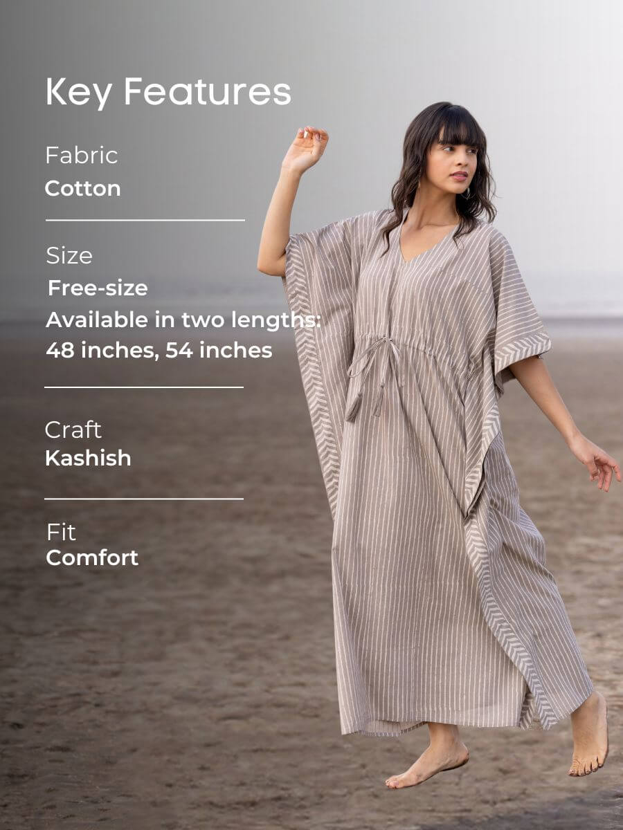 Ishaani Cotton Kaftan