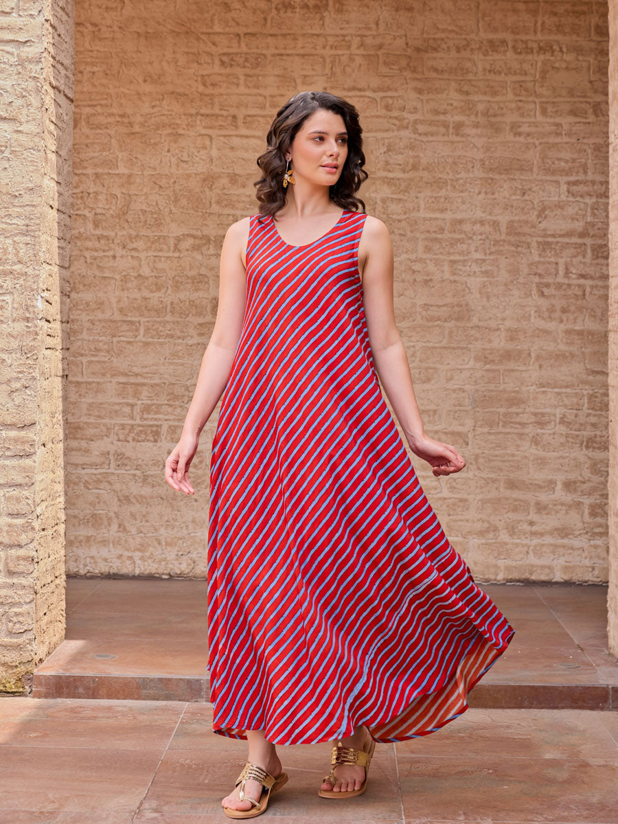 Vedika Sleeveless Maxi Dress