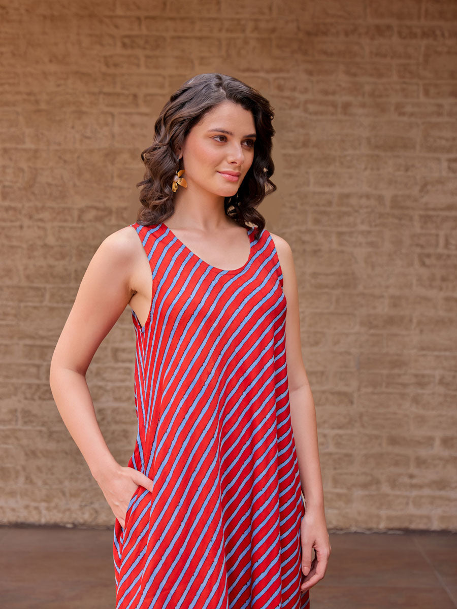 Vedika Sleeveless Maxi Dress