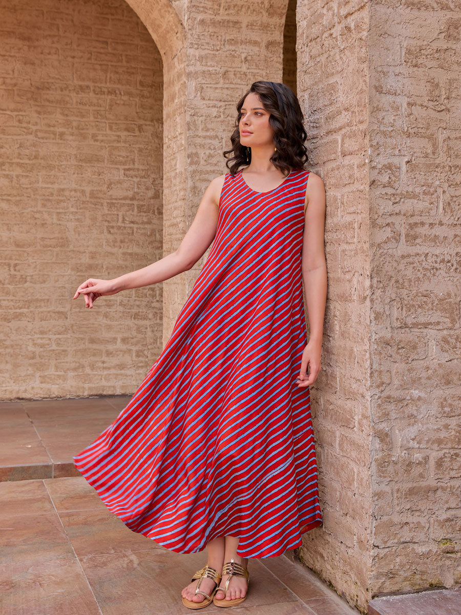 Vedika Sleeveless Maxi Dress