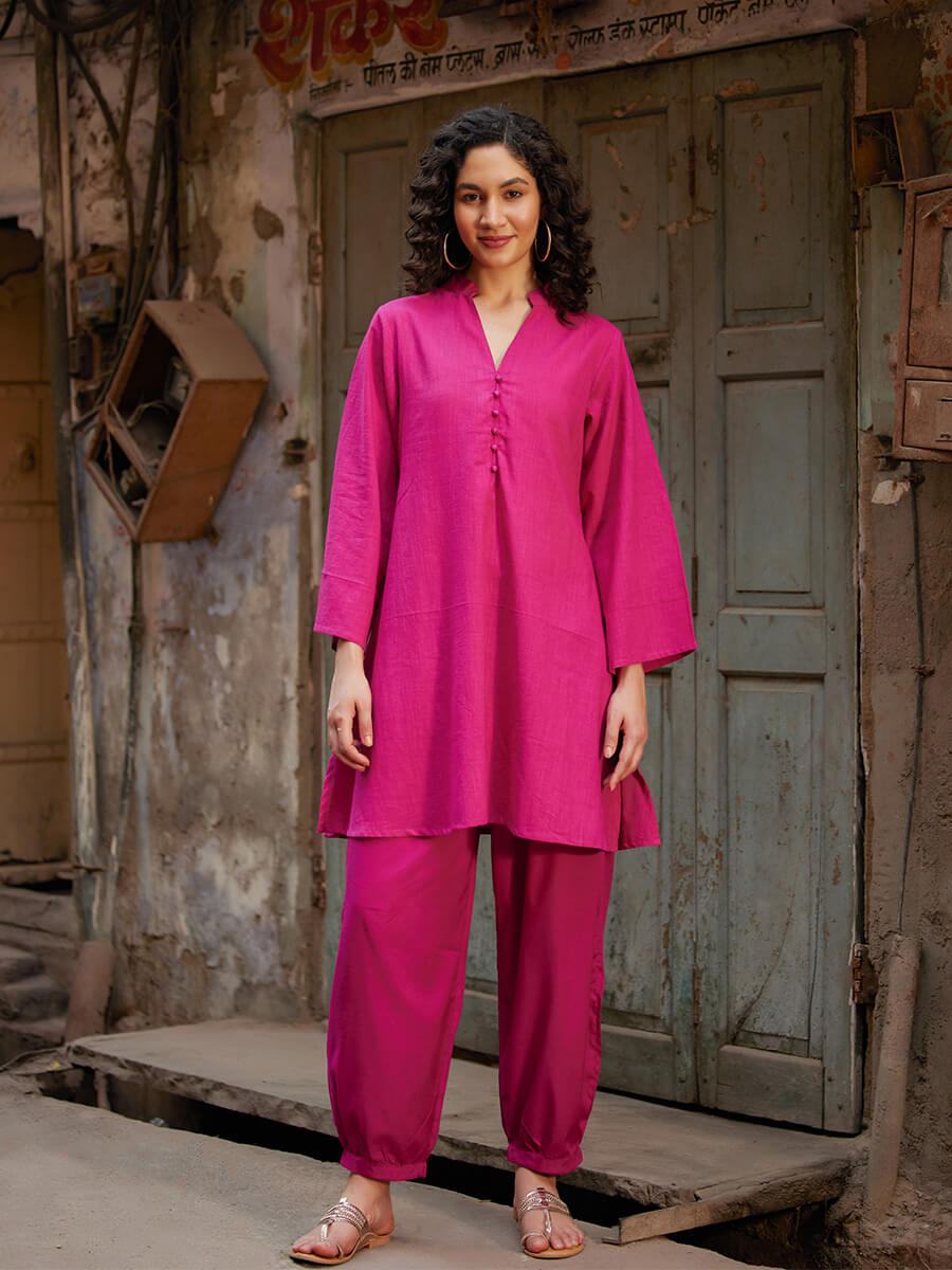 Set of 2 - Meera Kurta & Lantern Pant Set