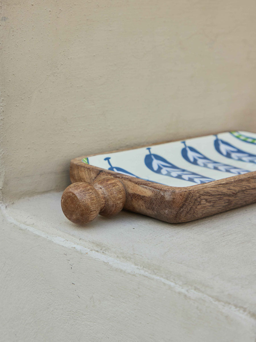 Moss Wooden Platter