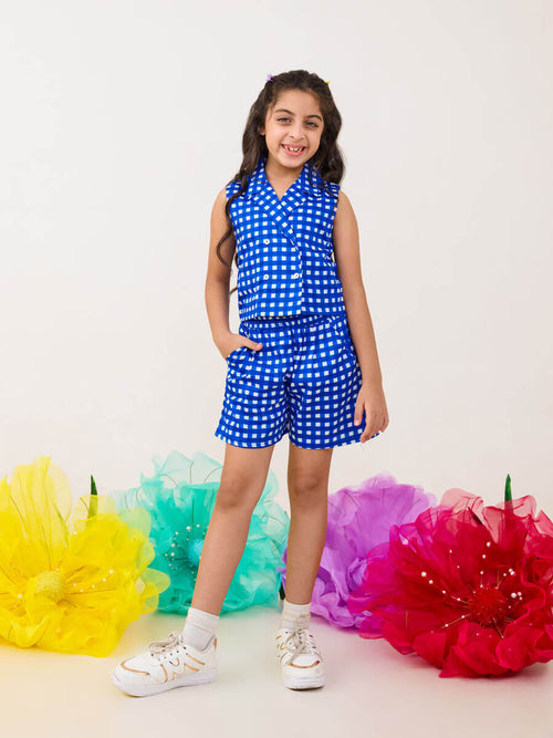 Dapple Blue Organic Cotton Co-ord Set