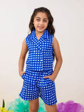 Dapple Blue Organic Cotton Co-ord Set