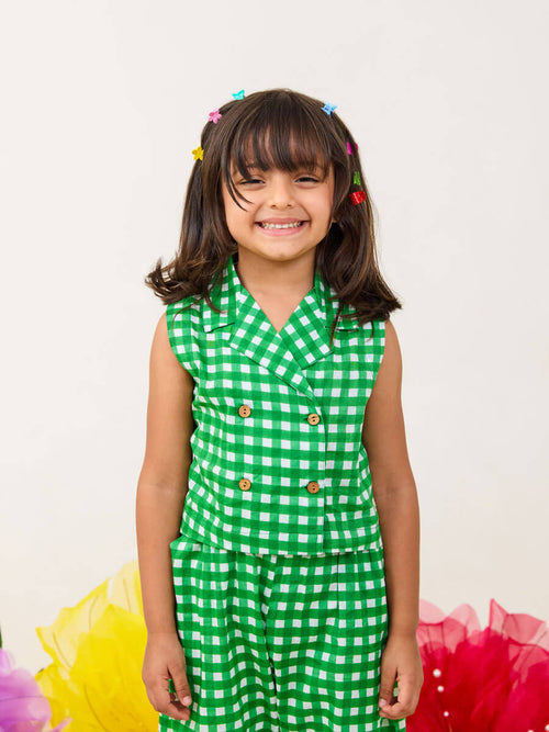 Blossom Green Organic Cotton Co-ord Set