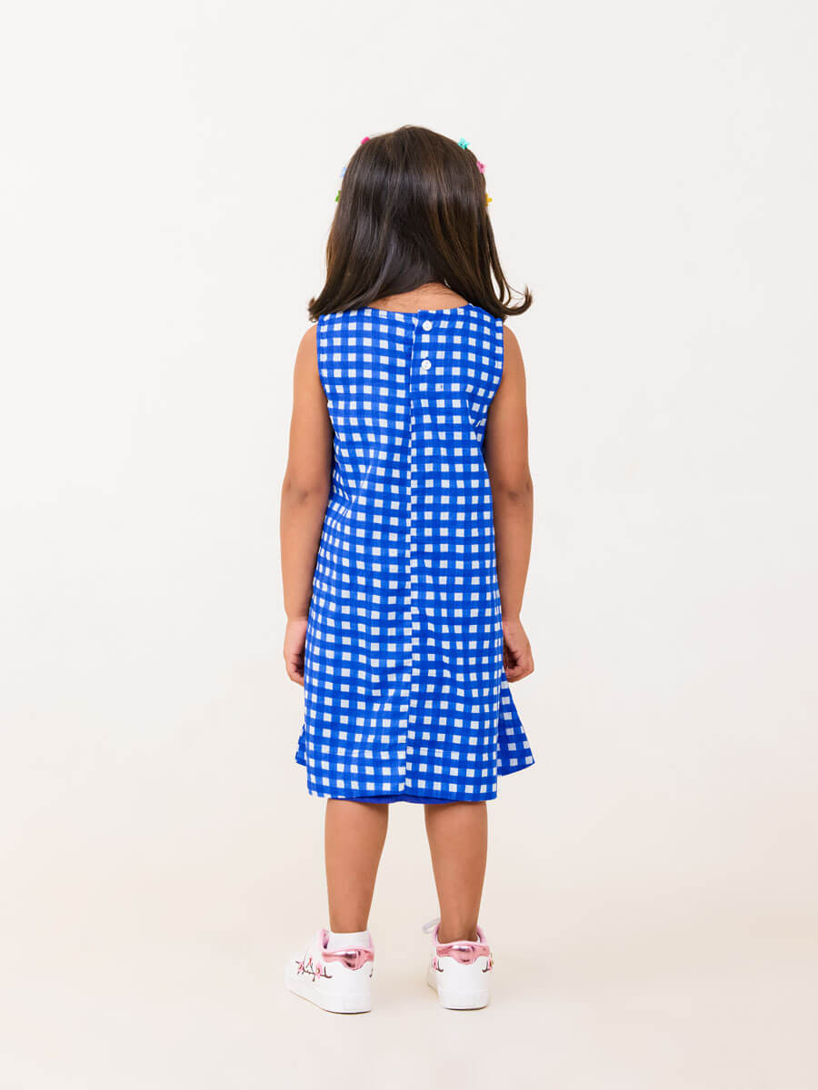 Cloudberry Blue Organic Cotton Dress