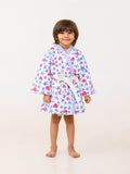 Jungle Waffle Cotton Bath Robe