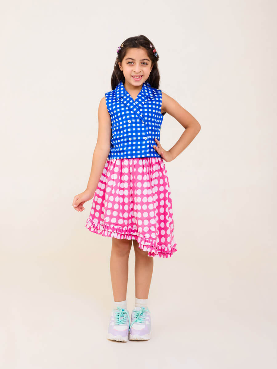 Sorrel Pink Organic Cotton Skirt