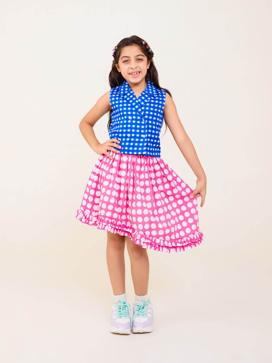 Sorrel Pink Organic Cotton Skirt