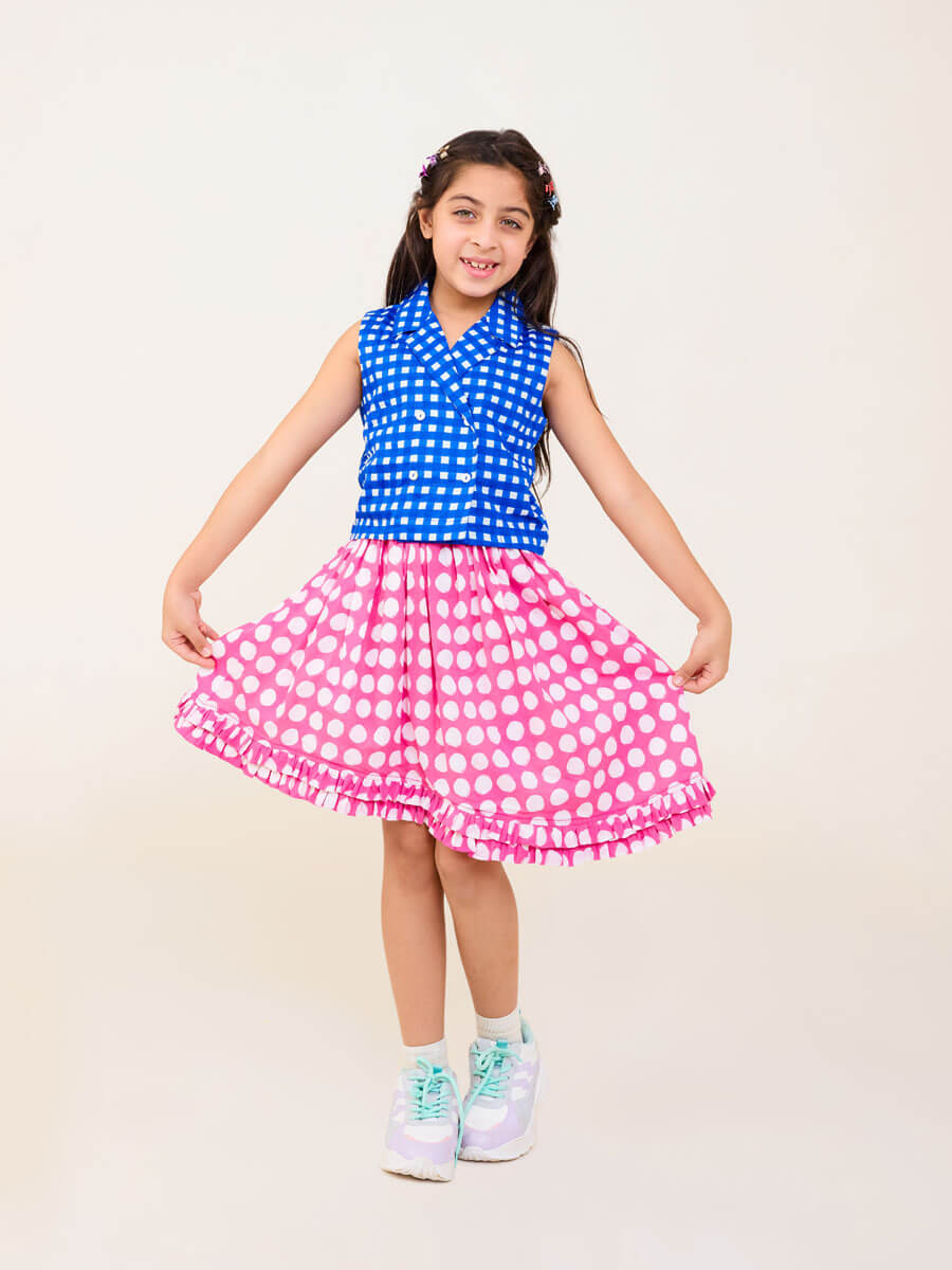 Fernway Organic Cotton Skirt Top Set