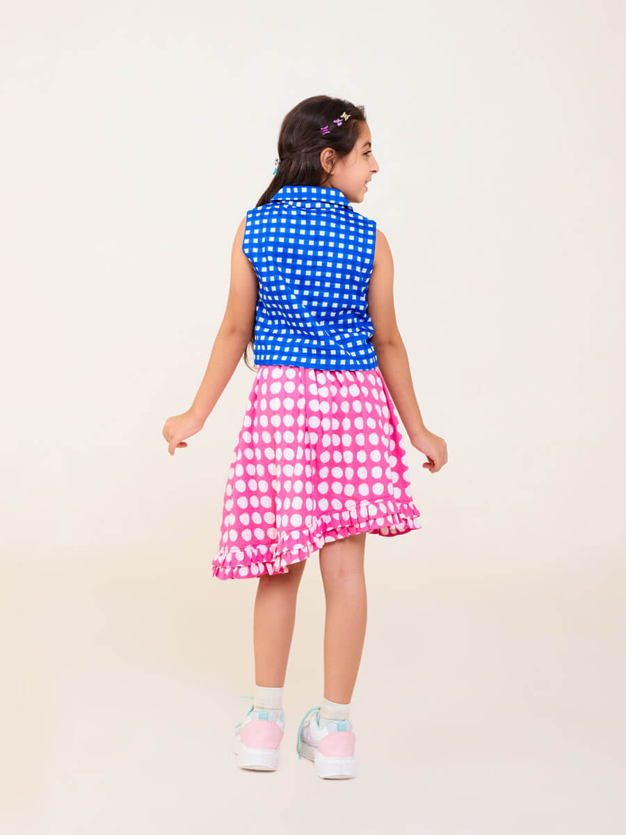 Fernway Organic Cotton Skirt Top Set