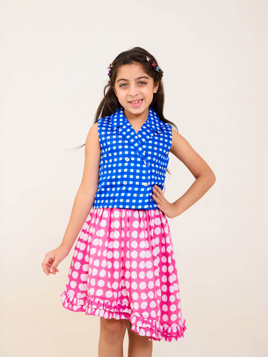 Fernway Organic Cotton Skirt Top Set