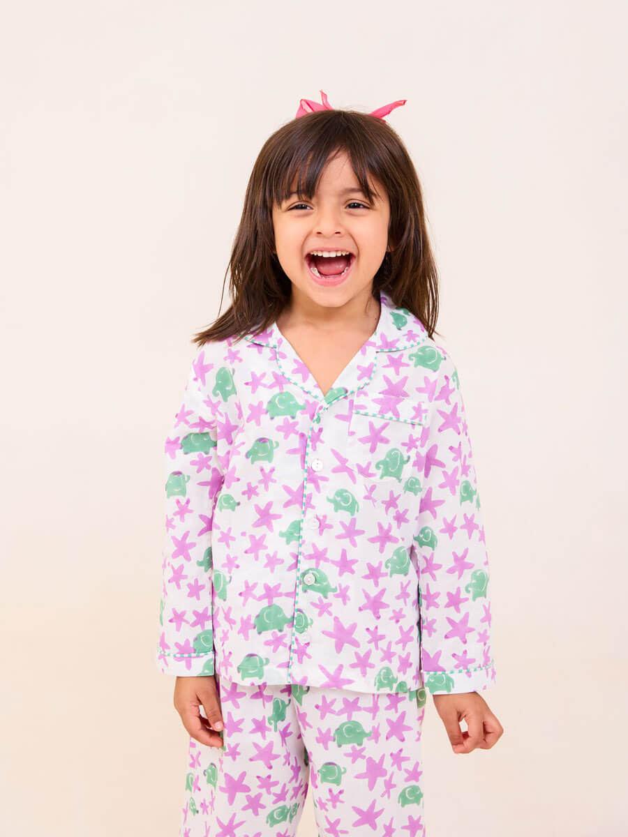 Brook Organic Cotton Pajama Set