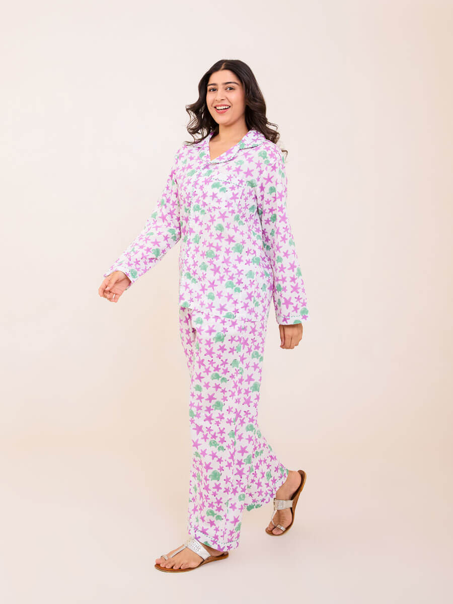 Sundown Cotton Pajama Set