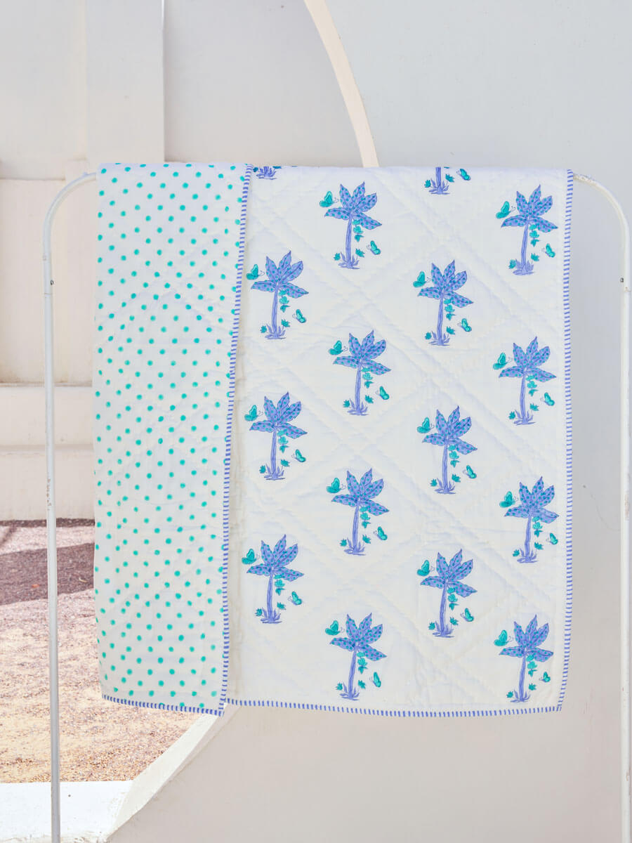 Frosty Palm Infant Gift Bedding Set