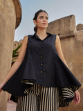 Argan Sleeveless Asymmetrical Top