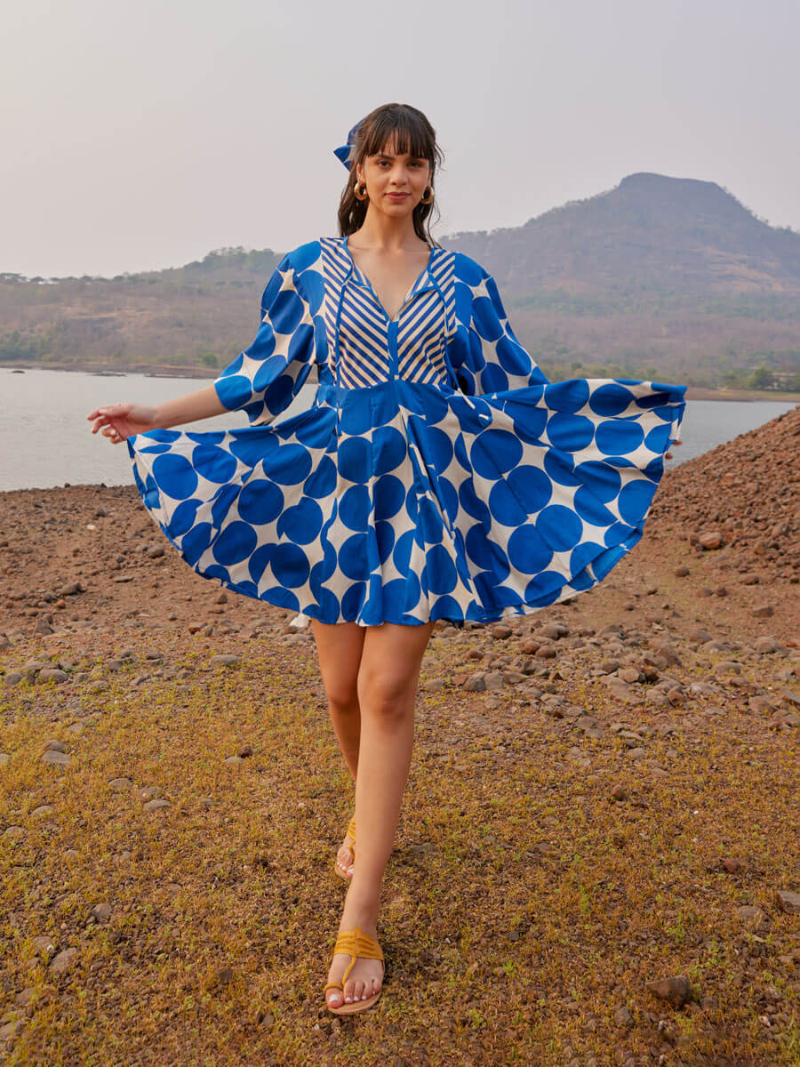 Audrey Cotton Midi Dress