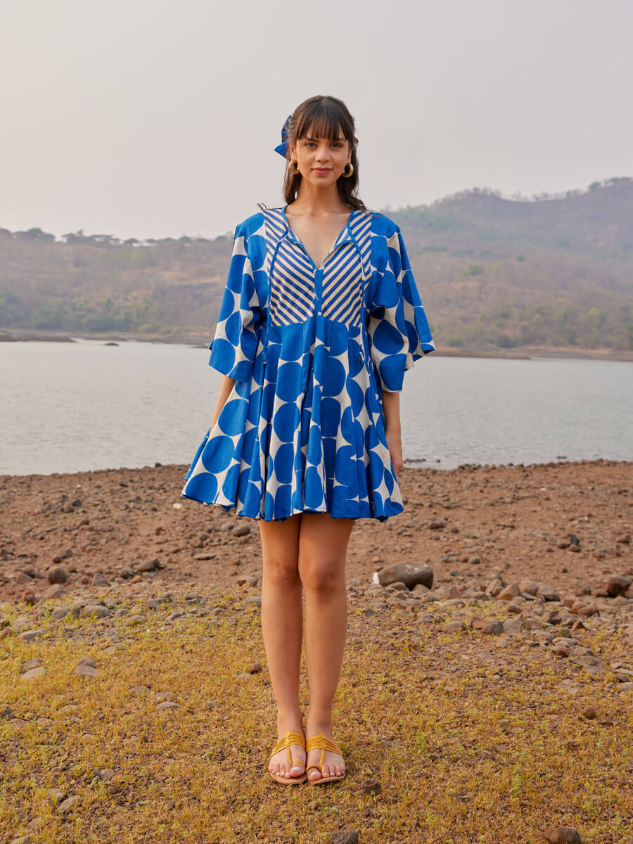 Audrey Cotton Midi Dress