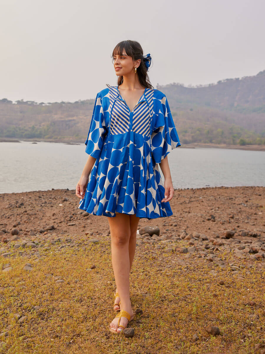 Audrey Cotton Midi Dress