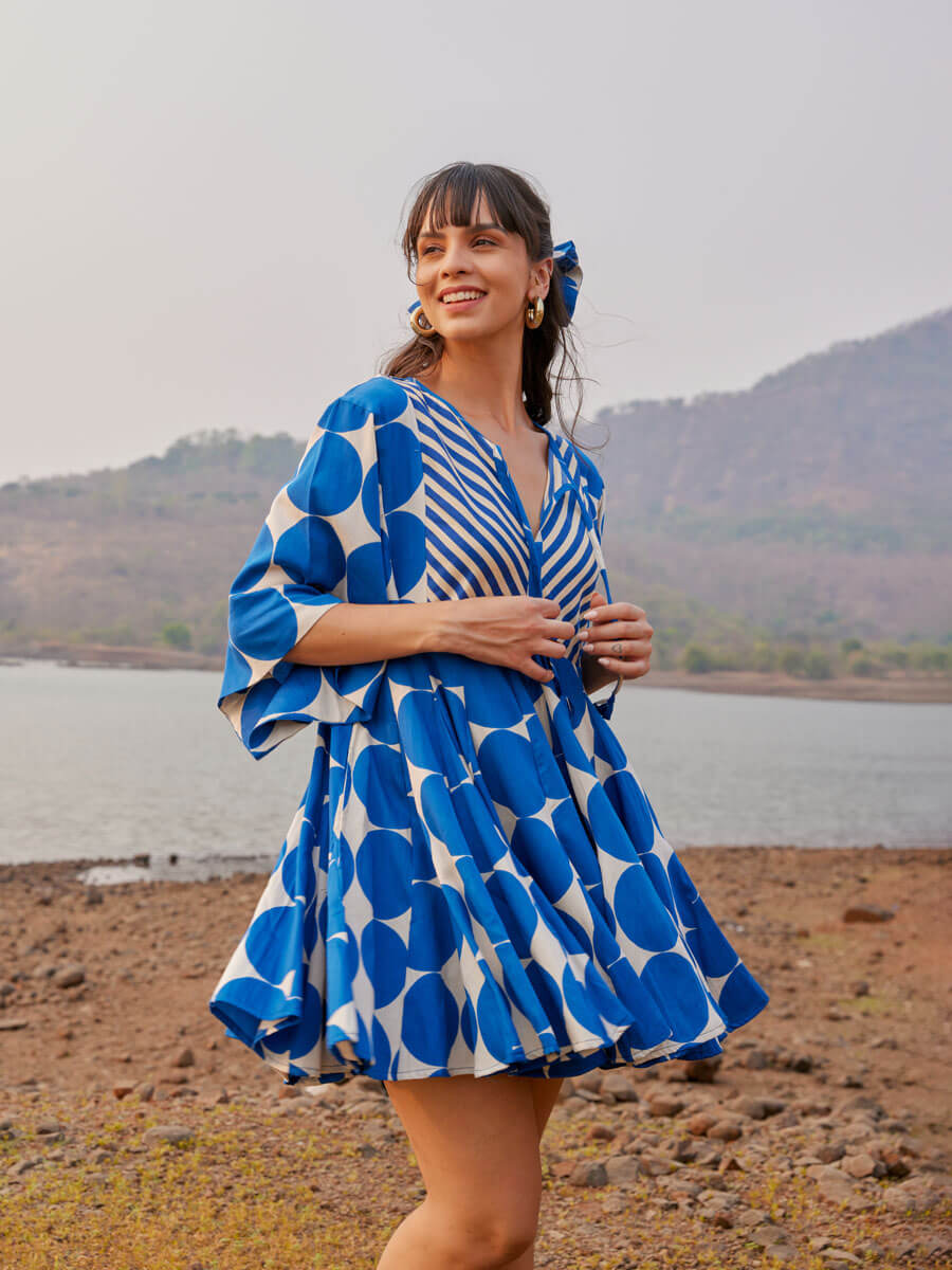 Audrey Cotton Midi Dress
