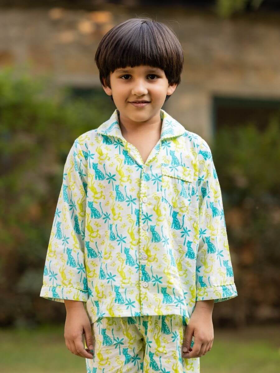 Mangrove Unisex Organic Cotton Pajama Set