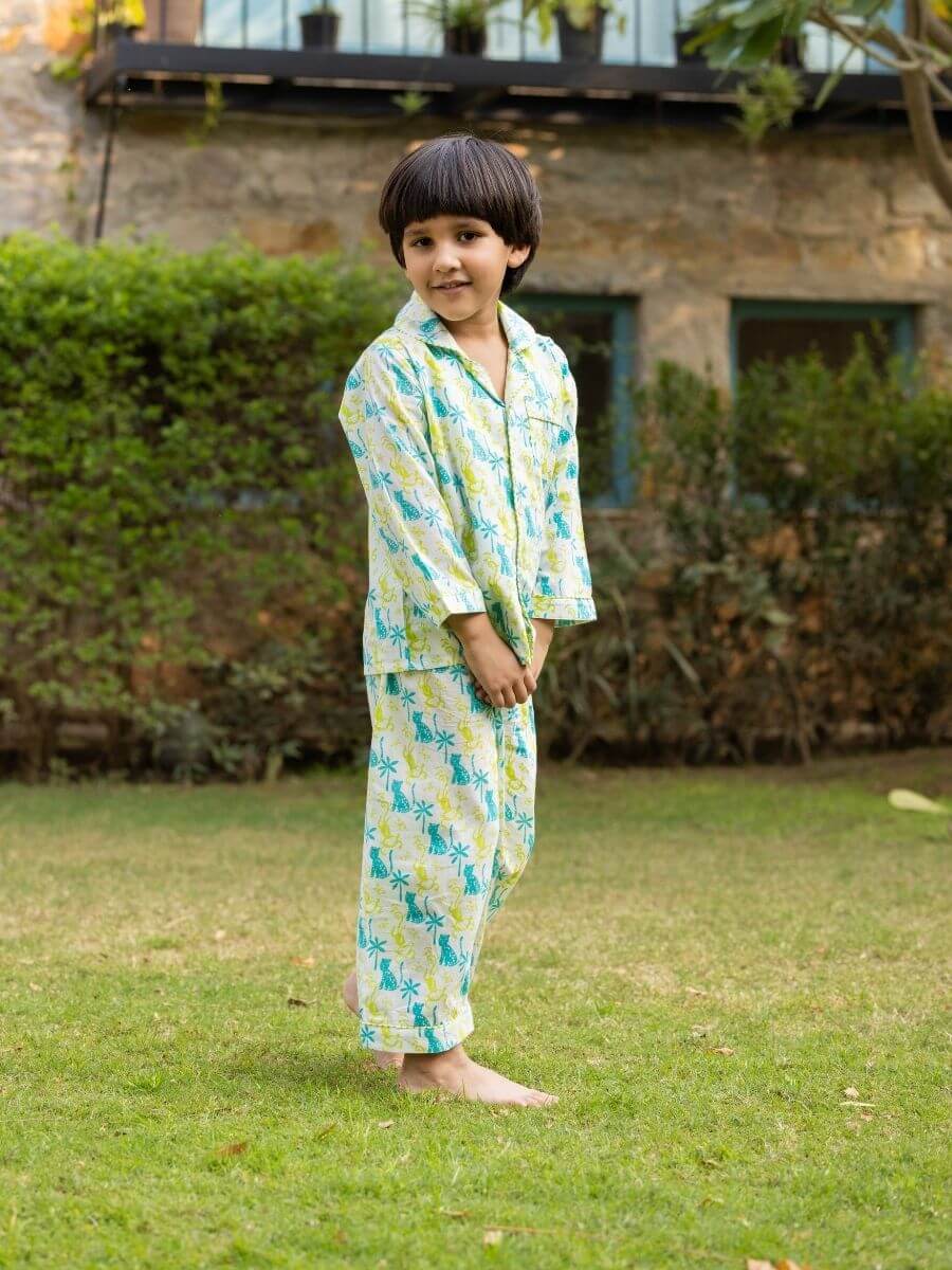 Mangrove Unisex Organic Cotton Pajama Set
