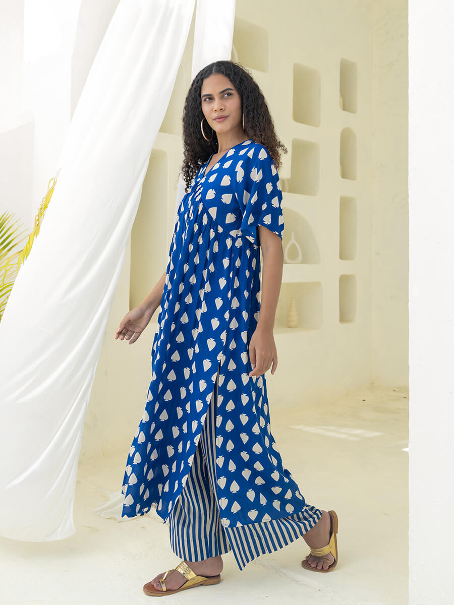 Set of 2 - Opal Kurta & Palazzo Pant