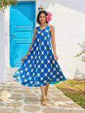 Margot Twill Maxi Dress