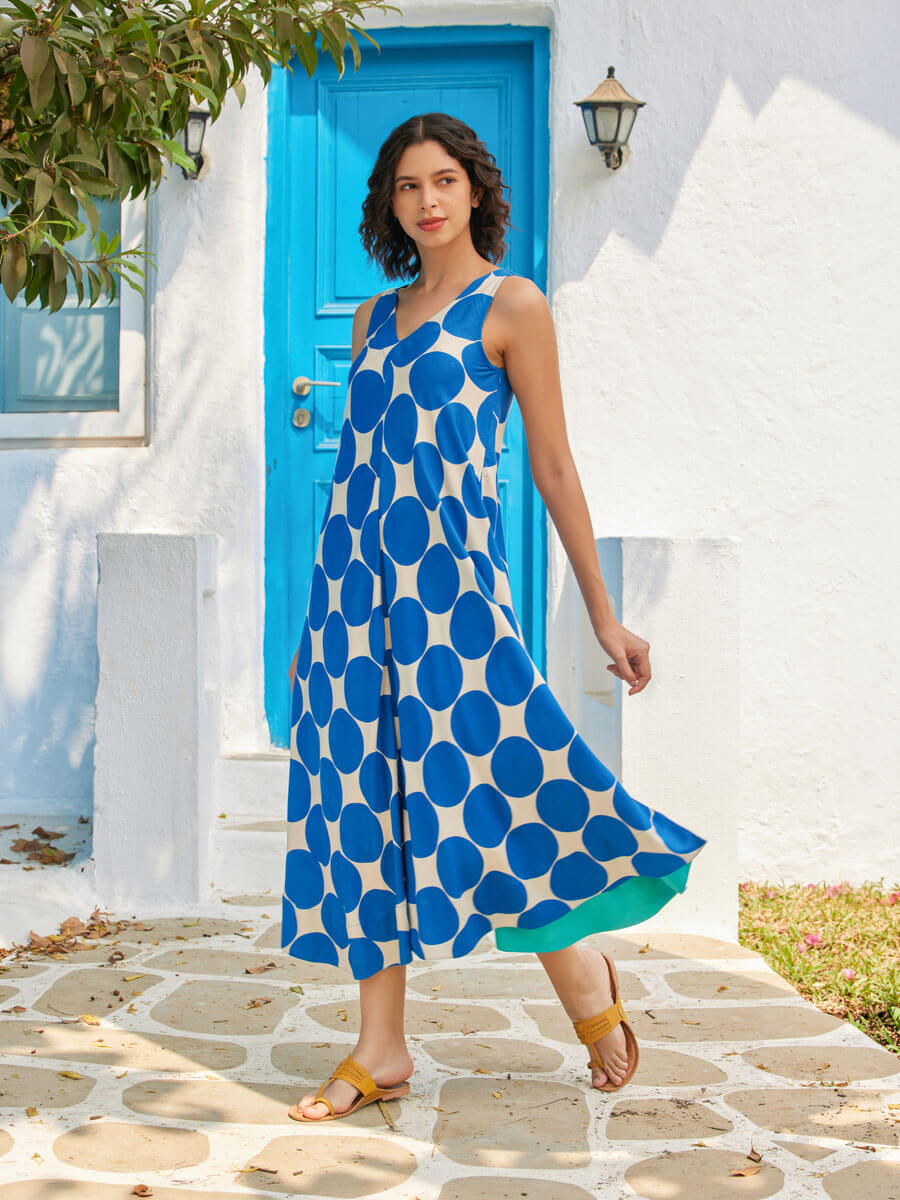 Margot Twill Maxi Dress