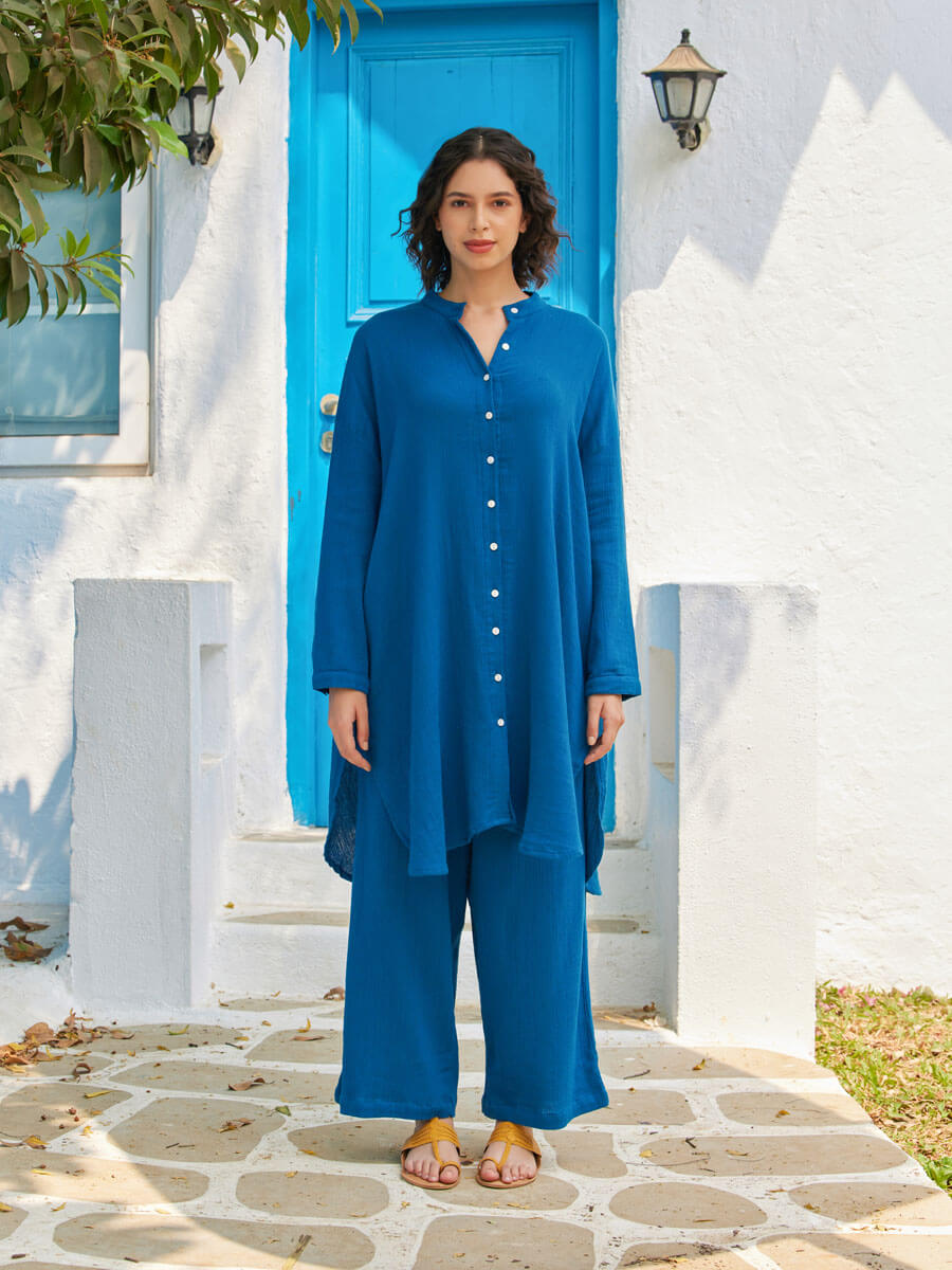 Moonbay Cotton Palazzo Pants