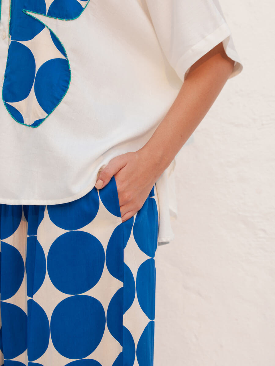 Simone Applique Cotton Co-ord Set