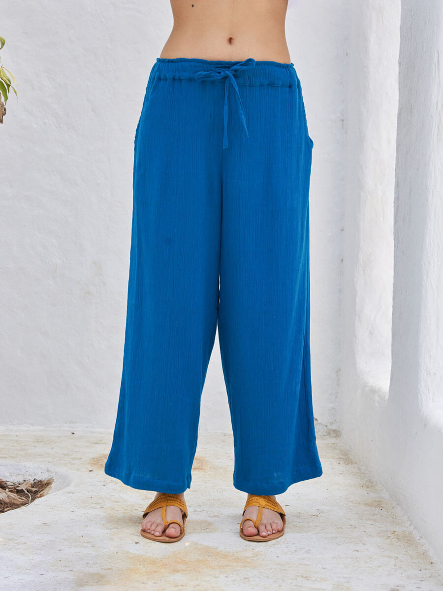 Moonbay Cotton Palazzo Pants