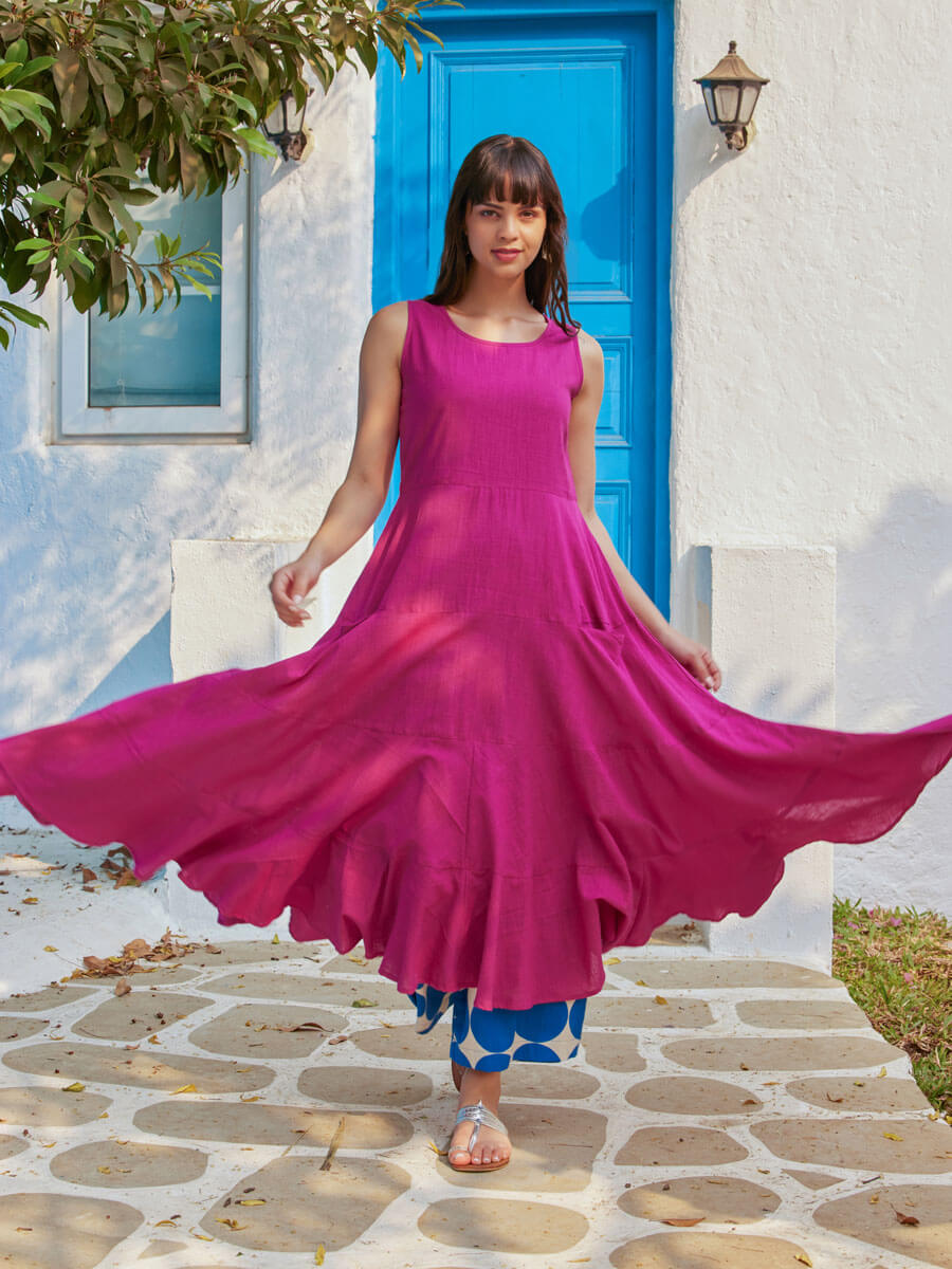 Rosalie Cotton Maxi Dress