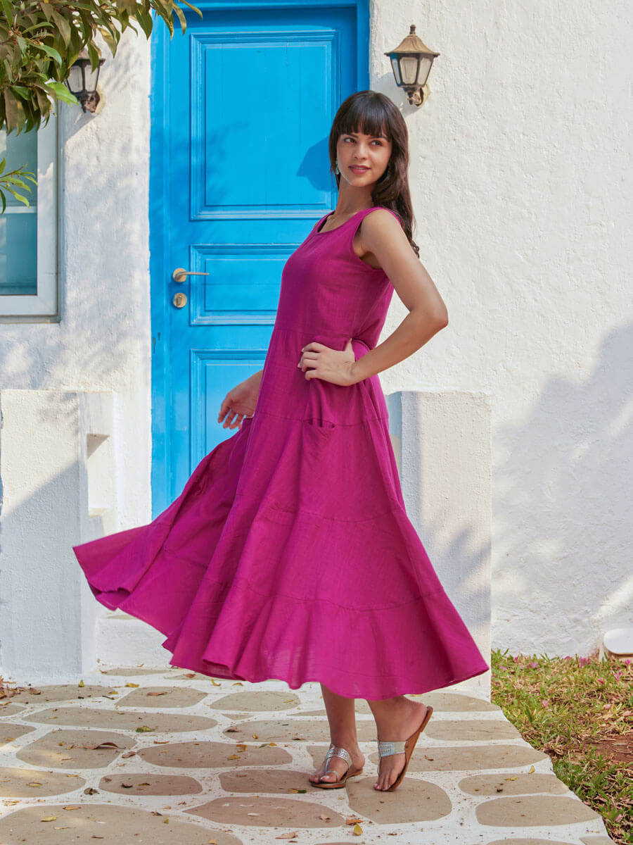 Rosalie Cotton Maxi Dress