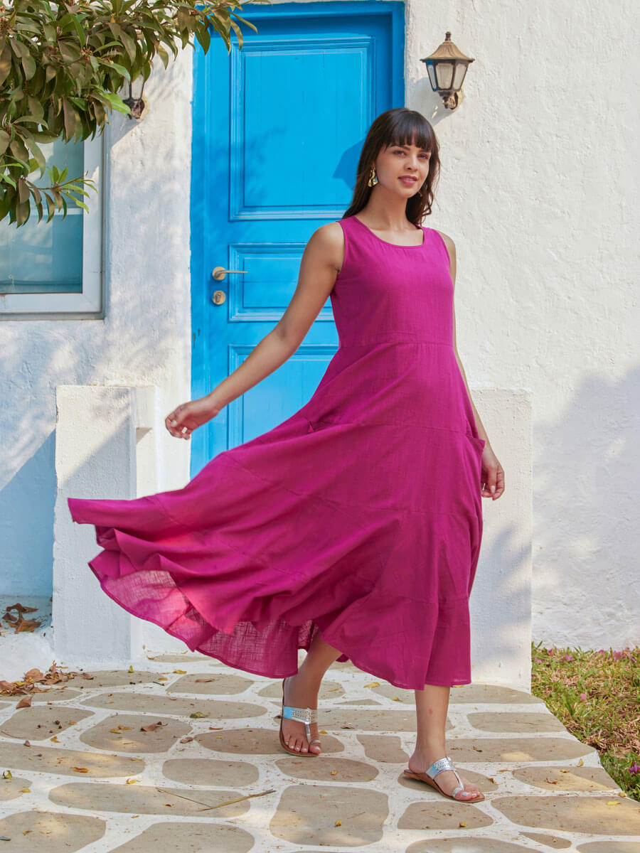 Rosalie Cotton Maxi Dress