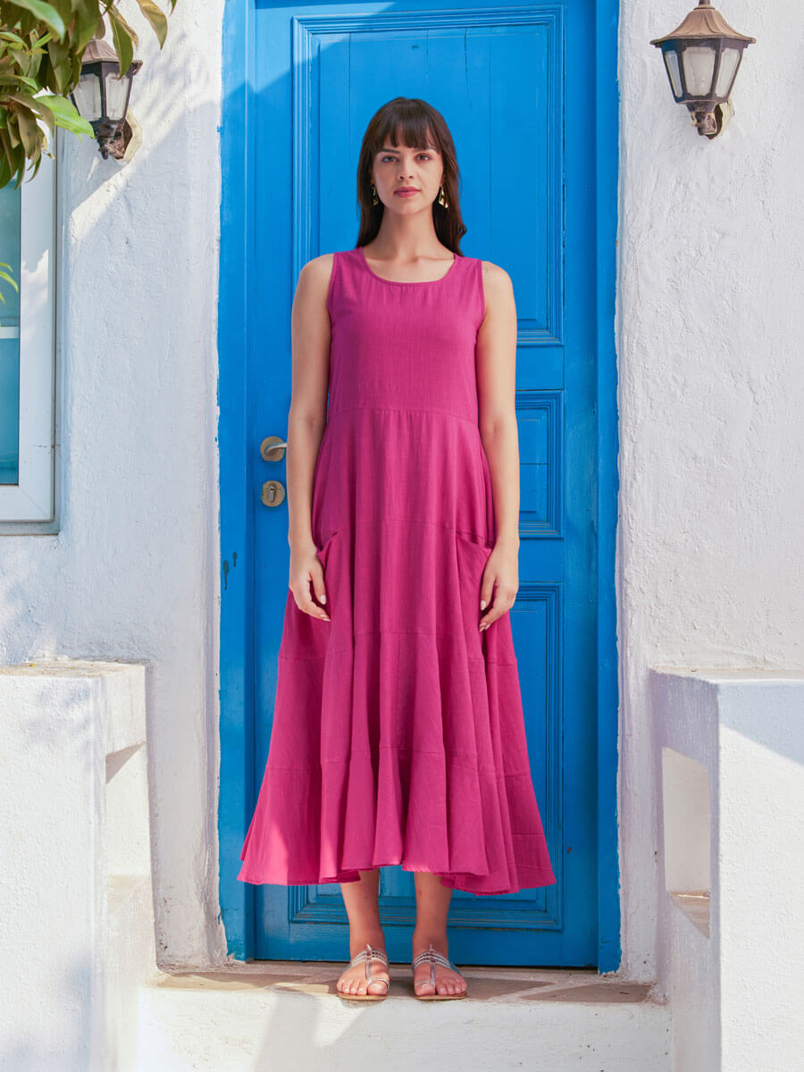 Rosalie Cotton Maxi Dress