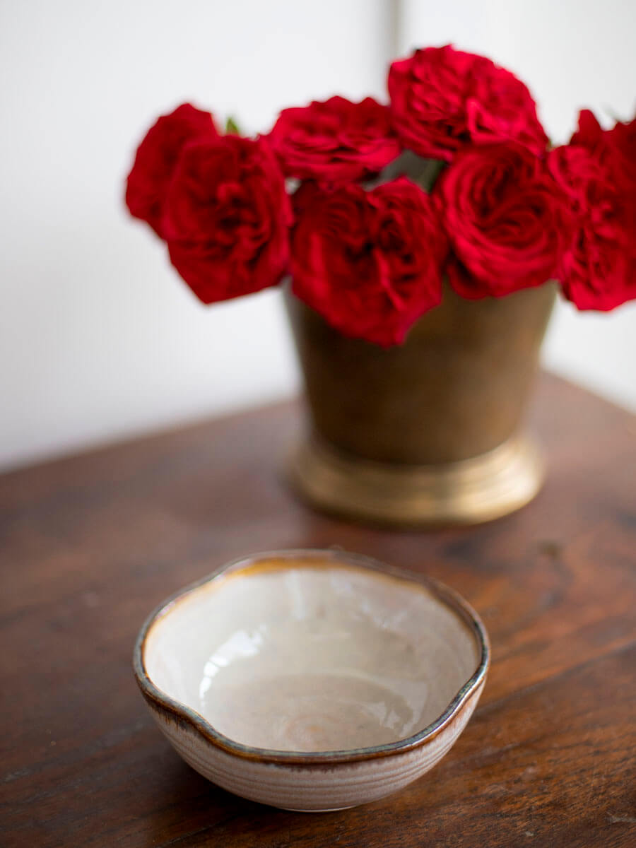 Serenity Uneven Round Ceramic Bowl - Large