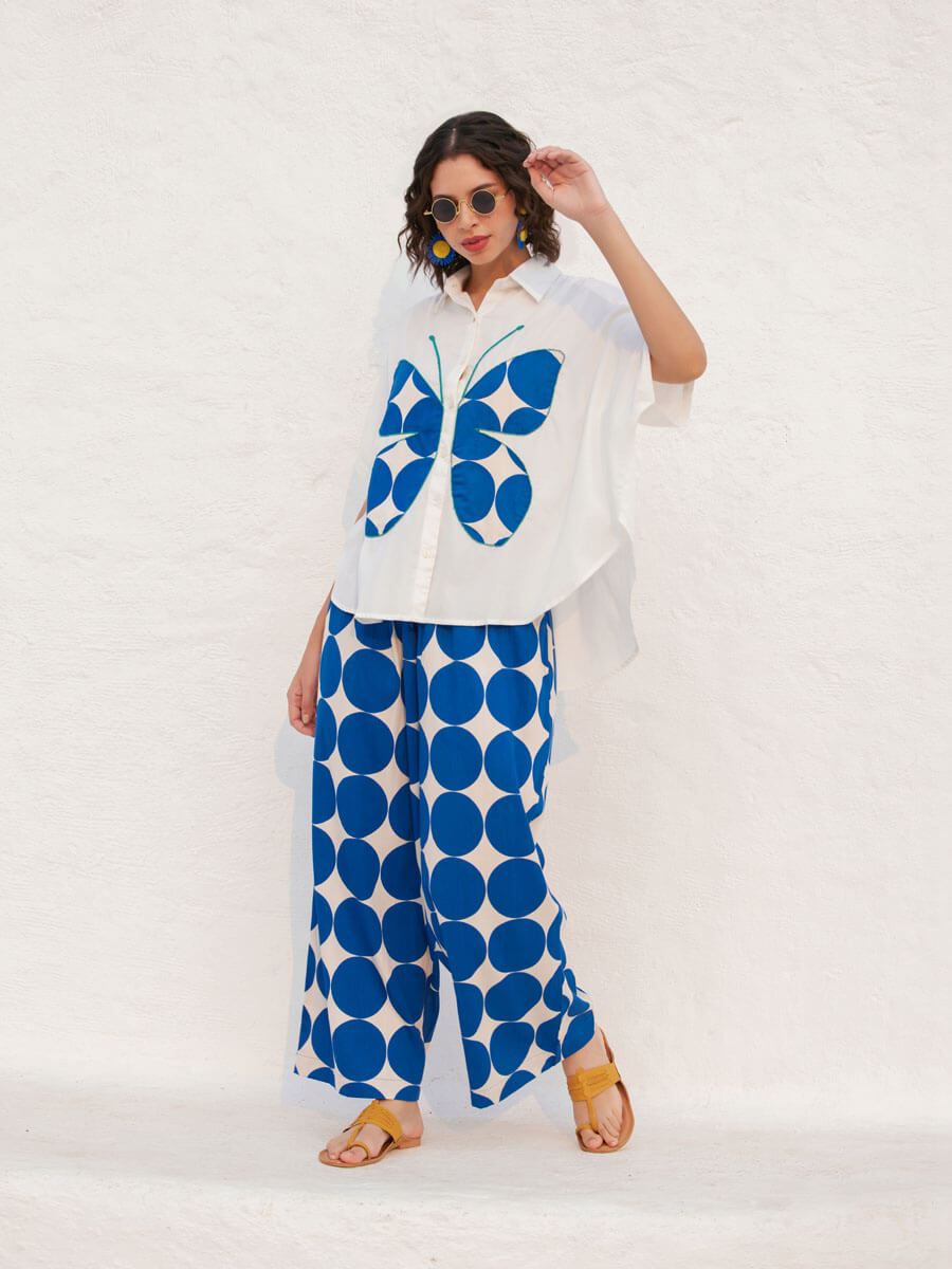 Simone Applique Cotton Co-ord Set