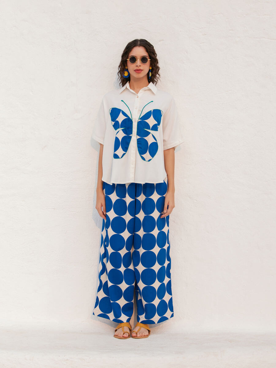 Simone Applique Cotton Co-ord Set