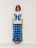 Simone Applique Cotton Co-ord Set