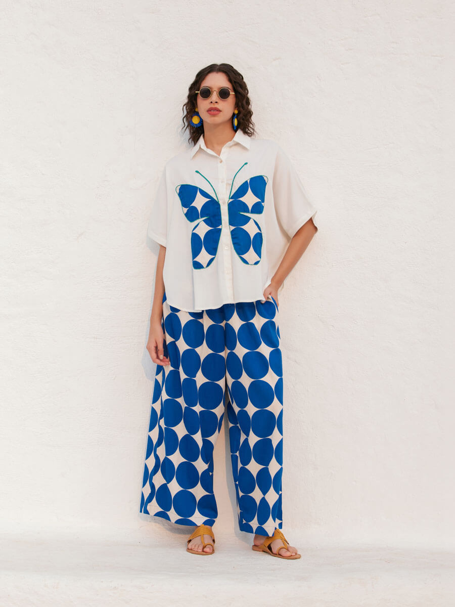 Simone Applique Cotton Co-ord Set