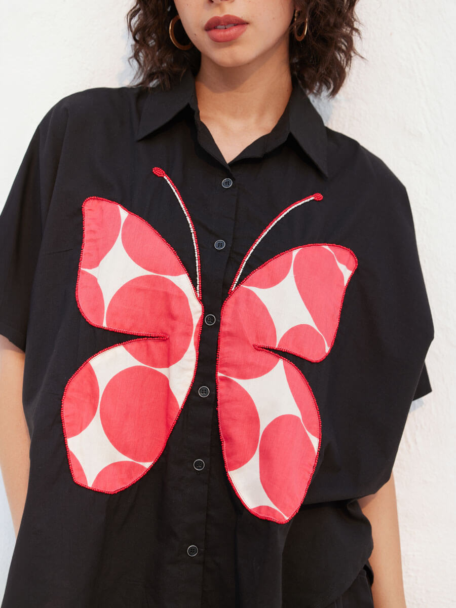 Valencia Applique Cotton Co-ord Set