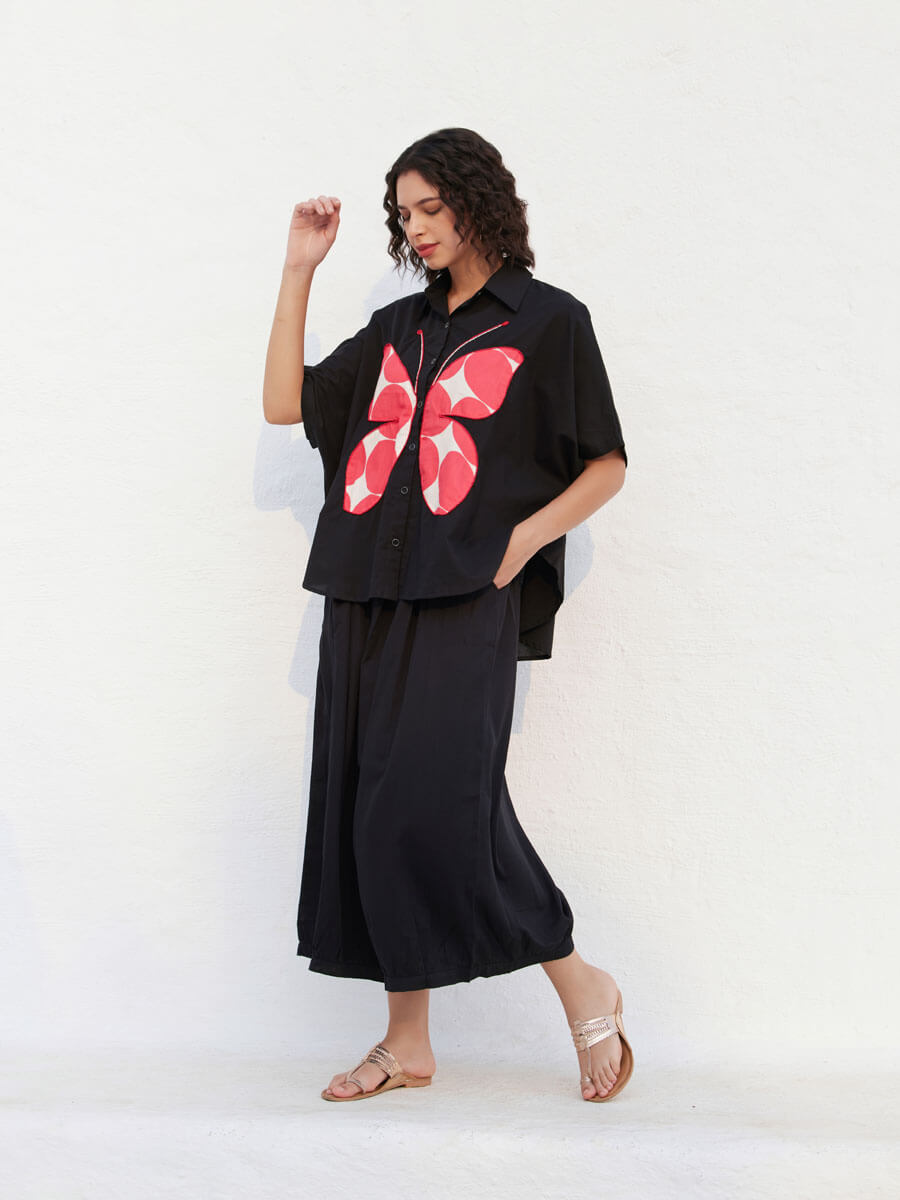Valencia Applique Cotton Co-ord Set
