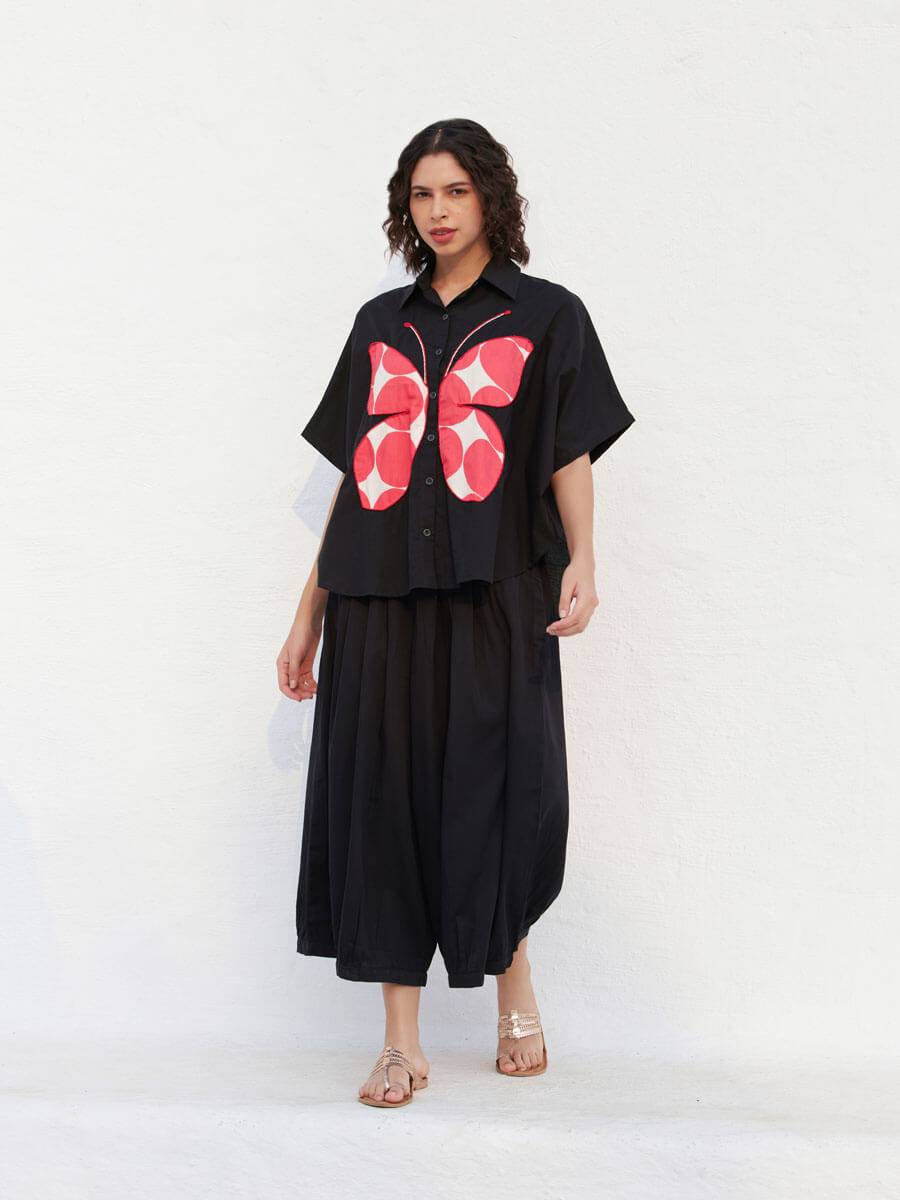 Valencia Applique Cotton Co-ord Set