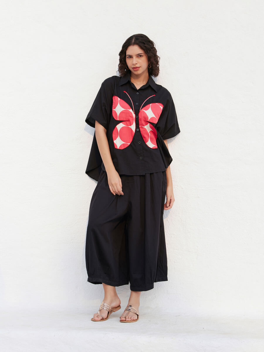 Valencia Applique Cotton Co-ord Set